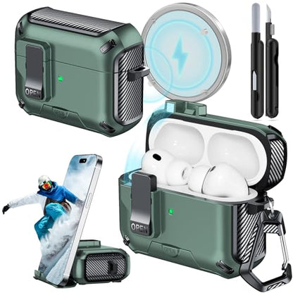 for AirPods Pro 3 Case Safety Lock (Light Green) - color: Light Green
