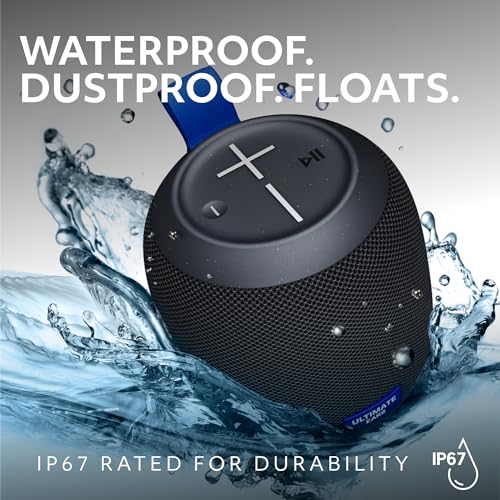 Ultimate Ears WONDERBOOM Play Waterproof Speaker - Black | Dustproof, floating, 131ft (40m) range