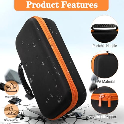 Wireless Microphone Case for 2, Fits JBL PartyBox, (Case Only)