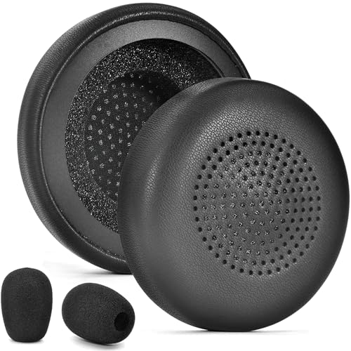 Defean Earpads for Logitech Zone Wireless/Wireless Plus/900 Headset | (Do Not fit Zone Wired/750/Wireless 2) Replacement Ear Cushions With Softer Leather,High-Density Noise Cancelling Foam