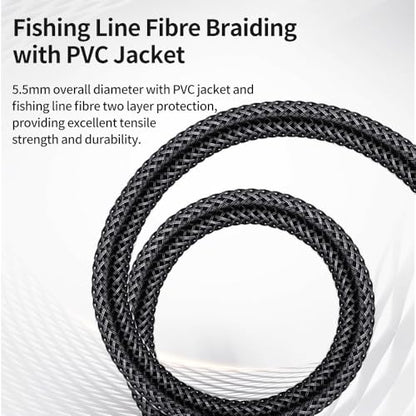 XLR Male to 1/4 Inch(6.35mm) Male 10 Feet/3 Meter TRS Balanced Cable XLR to Quarter Inch Jack Patch Cord for Speaker and Microphone - size: 3 m