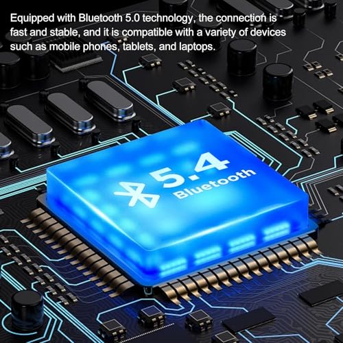 Portable Bluetooth Speaker, Bluetooth Speaker 5.4, Stocking Stuffers, Powerful Crystal Clear Sound, IPX7 Waterproof, 8 Lighting Effects, TWS Paring, Small Wireless Speaker for Outdoor - color: red