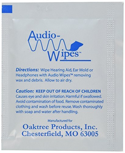Audio Wipes | 100 Individually Wrapped Cleaning Wipes | Alcohol-Free, Fast-Drying, Safe for Xbox/PlayStation Controllers, Headphones, Earbuds, Monitors & More – Ideal for Gamers!