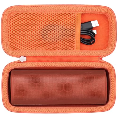 khanka Hard Travel Case Replacement for Sonos Roam 2 / Sonos Roam Portable Smart Bluetooth Speaker - color: Orange