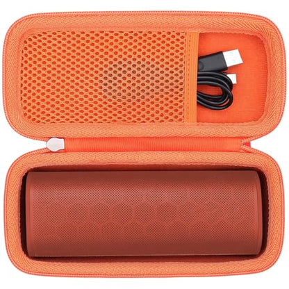 khanka Hard Travel Case Replacement for Sonos Roam 2 / Sonos Roam Portable Smart Bluetooth Speaker - color: Orange