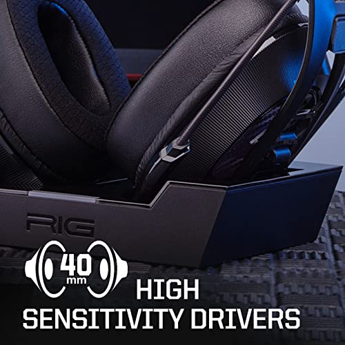 RIG 800 PRO HS Wireless Gaming Headset and Multi-Function Base Station for Playstation PS4, PS5, PC, USB - 24 Hour Battery (Renewed)