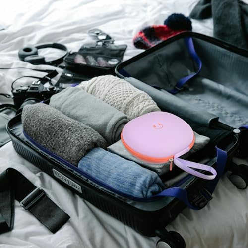 Comecase Headphone Case for JBL Tune 770NC，for JBL Live, 770NC, 660NC, 650B | Adjustable Divider, Cable Space and Carry Handle for Commuting, Gym and Travel, Students and Music Lovers, Case Only - Purple - color: Purple