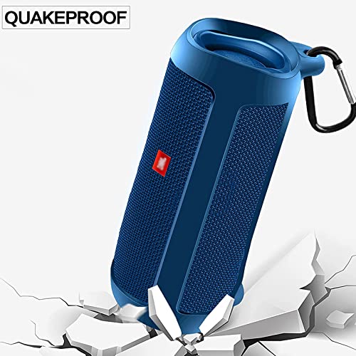 Silicone Case Compatible for FLIP 5 Portable Bluetooth Speaker, Gel Soft Skin Cover, Rubber Case, Travel Carry Pouch with Strap (Speaker and Accessories not Included)(Blue) | Soft Silicone Case for Flip 5 Speaker, Made for Grip, Travel Carry, and Everyday