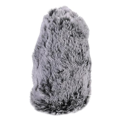Hemoton Artificial Wool Wind Muff Microphone Cover for Videomic Pro Pro Windshield for