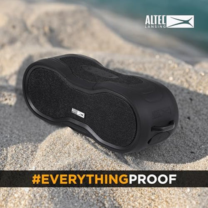 Altec Lansing - Portable Bluetooth Speaker, Waterproof IP67 - color: Black, size: Large