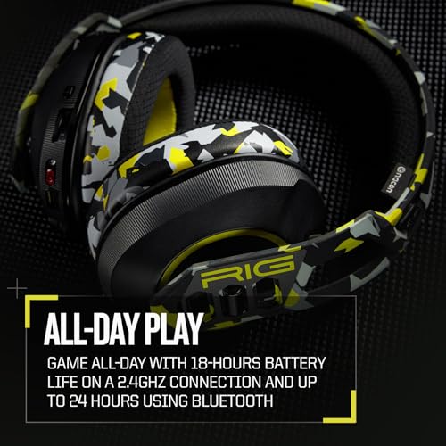 RIG 600 PRO HS Dual Wireless Multiplatform Gaming Headset, Wicked Cushions