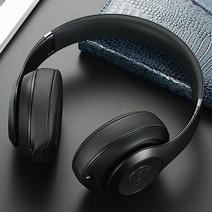 Replacement Ear Pads Cushions Compatible with Beats Studio 3.0/2.0, Headphone Ear Covers with High Density Memory Foam, Soft Leather, Adaptive Beats Noise Cancelling Headphones Replacement Earpads - color: Black