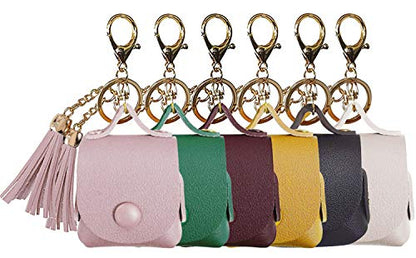 MODOS LOGICOS PU Leather Charging Cover for Apple AirPods 1/2 With Drooping Tassels - Yellow - color: Yellow(PU)