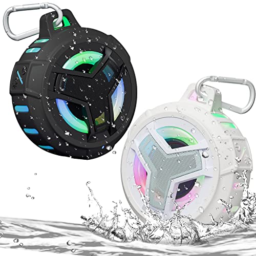 EBODA Bluetooth Shower Speaker, IPX7 Waterproof Portable Wireless Small Speakers, Floating, 24H Playtime for Home, Beach, Pool, Kayak, Hiking, Boat Accessories, Gifts for Boys, Girls