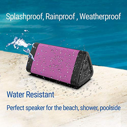 OontZ Angle 3 Gen 4 Portable Bluetooth Speaker, 12W, 24-Hour Playtime, Pink | Compact 12W Bluetooth speaker with clear sound, 24-hour playtime, 100-ft range, IPX5 waterproof, AUX Input. - color: Pink
