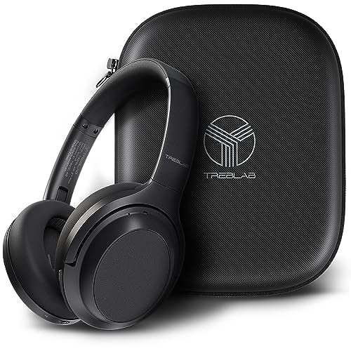 TREBLAB Z7-Pro Noise Cancelling Over Ear Headphones Wireless (Renewed)
