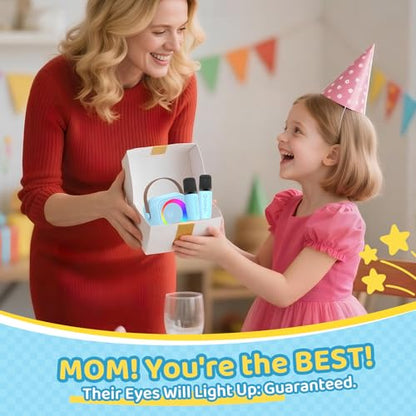 Karaoke Machine for Kids, Toys for 3-12 Years Old Girls Gifts, Kids Karaoke Microphone Machine Toy, Best Fun Christmas Birthday Gifts for 5 6 7 8 9 10 11 Years Teens Girl Boys Blue 2 Mic - color: Blue 2 Mics
