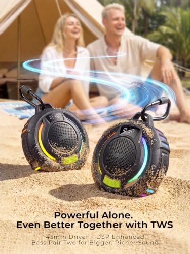 havit Bluetooth Shower Speaker IP67 Waterproof Portable Speakers Wireless
