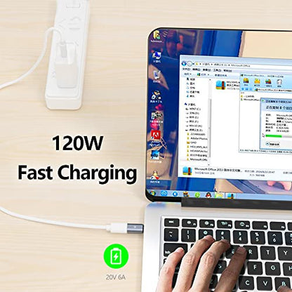 USB C Magnetic Adapter Straight 24 Pin Magnetic USB C Adapter Connector 120W PD Fast Charge 40Gbs 8K@60 Hz Data Transfer USB3.1, Grey - color: usb c magnetic adapter 1pack