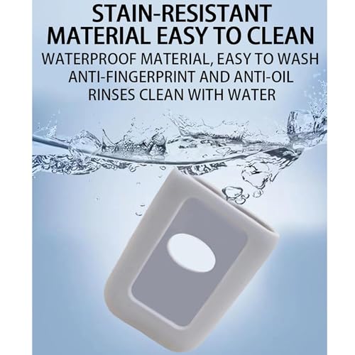 Mic 2 Transmitter 2 Pcs Silicone Case for DJI Mic 2 Transmitter Wireless Microphone Shockproof Scratch-proof Anti-collision Protector Flexible Cover Accessories(Grey) - color: Grey