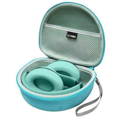Headphone Case Compatible with Beats Studio Pro/Solo 4 / Studio 3 / Solo 3 / Picun B8 / BERIBES/JLab JBuds Lux ANC Wireless Bluetooth Noise Cancelling Headphones, Green(Case Only) | Hard Carrying Travel Case for Beats Studio Pro/Solo 4/Studio3/Solo3 Wirel