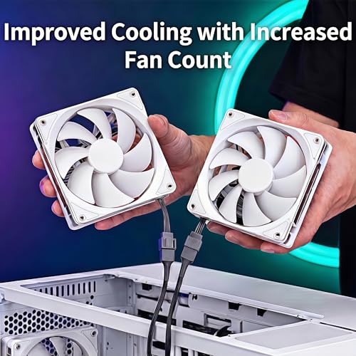 12" pwm Fan Extension Cable，4 pin Fan Extension Cable，Cable Extension pc，PC Fan Extension Cable, PWM Fan Extension Cable, PWM Extension Cable (12"（30cm） 5pcs) - size: 12"（30cm）5pcs