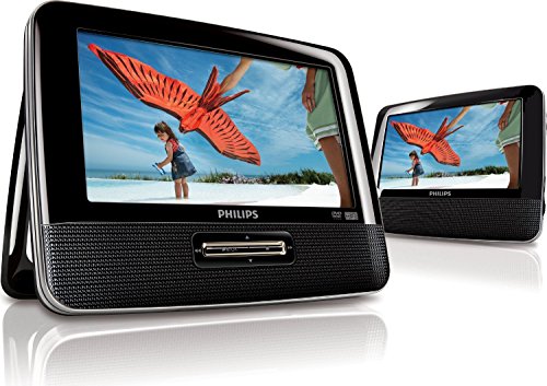 Philips 12 Ft Extra Long 3.5mm AV-Cable for Dual-Screen, Portable DVD Player