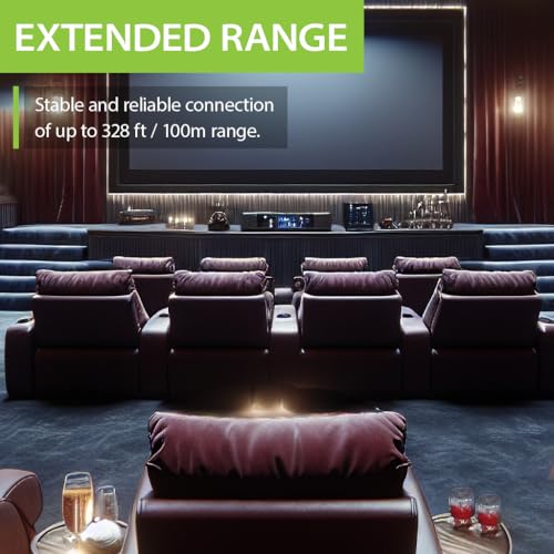 Avantree Quartet - Four Wireless TV Headphones with Transmitter | Group listening system with four headphones, no lip-sync delay, and. - style: Quartet