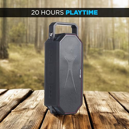 Altec Lansing - Portable Bluetooth Speaker, Waterproof IP67