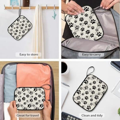 Watch Straps Carrying Bag Portable Watch Band Organizer Bag Compatible with Apple Watch Bands, Watch Band Pin Easy to Carry, Dog Paw - color: Dog Paw