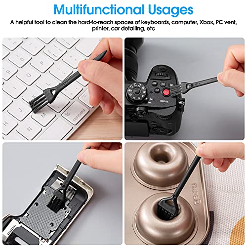 Mini Keyboard Cleaning Brushes for Laptop, PC and Electronics, 6-Pack - size: Softer