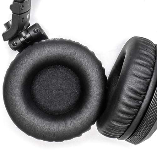 HDJ X5 X7 X10 Replacement Ear Pads Compatible with Pioneer HDJ-X7 HDJ-X5 HDJ-X10 DJ Headphones Premium Protein Leather Memory Foam Ear Cushions