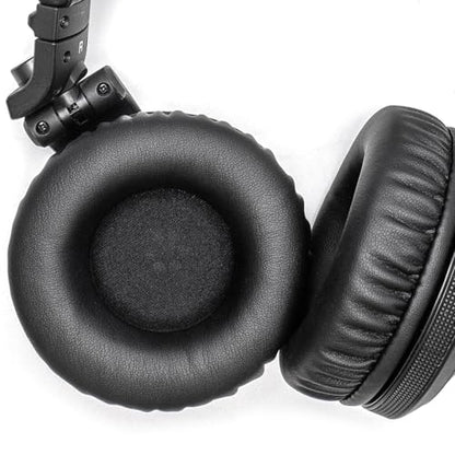 HDJ X5 X7 X10 Replacement Ear Pads Compatible with Pioneer HDJ-X7 HDJ-X5 HDJ-X10 DJ Headphones Premium Protein Leather Memory Foam Ear Cushions