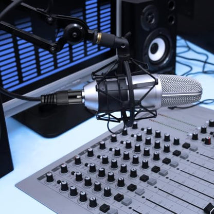 3.5mm to XLR Cable 10FT, Unbalanced 1/8 Mini Jack TRS Stereo Male to XLR Female Microphone Audio Cable, 24K-Gold-Plated Contacts for The cleanest Sound Experience - size: 10FT, style: 3.5 to XLR Female