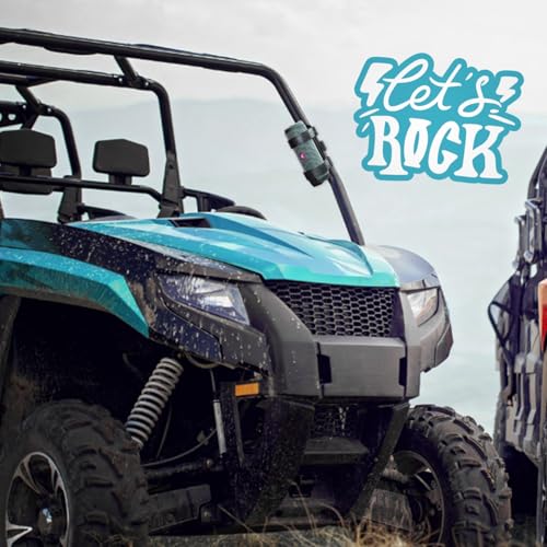 Bike & Golf Cart Speaker Mount – Heavy-Duty Adjustable Waterproof Strap Holder for Portable Bluetooth Speakers (5–10 Inch Diameter), Fits Handlebar & Railings on Bike, Scooter, UTV, ATV, Motorcycle - color: Black Textured Max