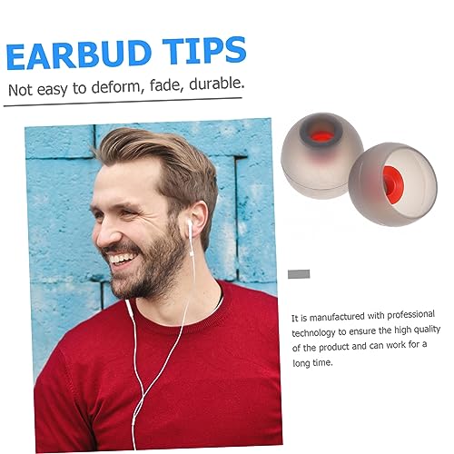 36pcs Silicone Earbuds Tips Earphone Accessories for Precise Fit