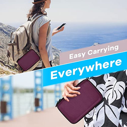 Deep Purple Carrying Case. GLCON Hard Storage Case - color: Deep Purple