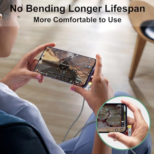 EMK 90 Degree Male to Right Angle Male 3.5mm Stereo Audio Aux Cable 1M Gold Plated Dual Angled TRS Aux Cord Compatible with Laptop, Smartphone, Music Player, Tablets, Speakers - size: 3 Feet, style: 3.5mm TRS Dual 90° Aux Cable