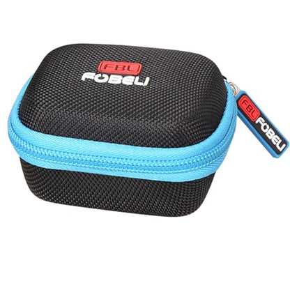 FBLFOBELI Hard Case Compatible with DEWALT Jobsite Pro Wearable Bluetooth Speaker, also fits for Noxgear 39g Wearable Bluetooth Speaker, Magnetic Clip-On Mini Speaker Storage (Blue) - color: Blue