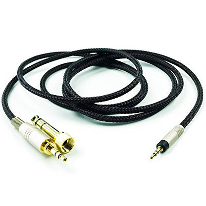 NewFantasia Replacement Audio Upgrade Cable Compatible with Bose QuietComfort 25, QuietComfort 35, QC25, QC35 II, QC35 Headphones 1.2meters/4feet - size: 4 feet