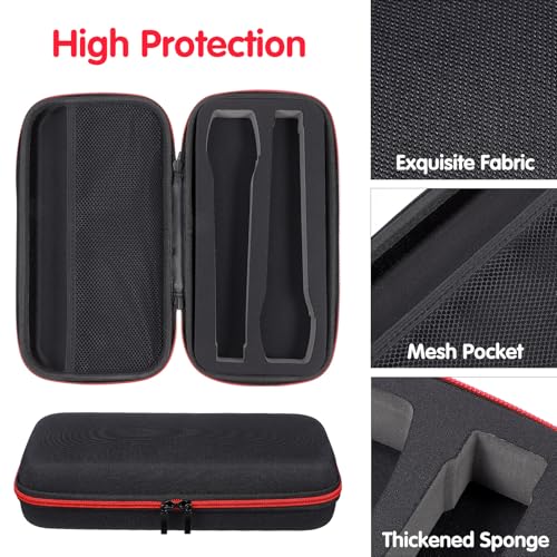 Gadpiparty Wireless Microphone Case, Dual Microphone Case, with Handle