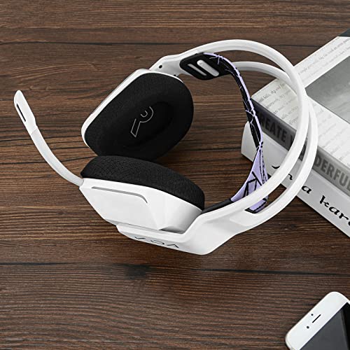 Geekria Mesh Fabric Headband Pad Compatible with Logitech G733, G335, G535 Headphones, Replacement Band Repair Part (Black/Purple) - color: Black / Purple