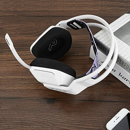 Geekria Mesh Fabric Headband Pad Compatible with Logitech G733, G335, G535 Headphones, Replacement Band Repair Part (Black/Purple) - color: Black / Purple