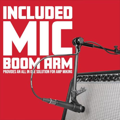 Gator Frameworks Amp Stand with 5-Position Tilt and Adjustable Boom Arm (GFW-GTR-AMP-Boom) - style: Amp Stand + Boom