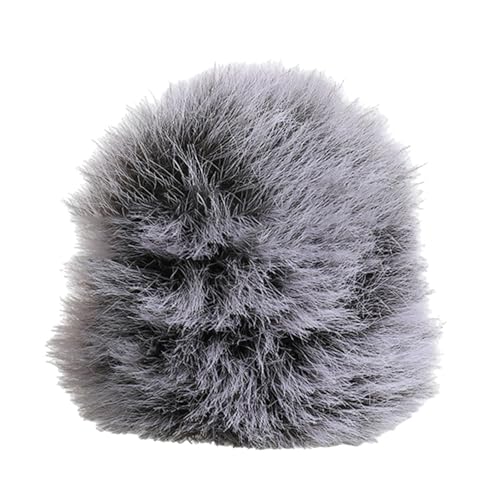 Outdoor VLOG Camera Windproof Noise Reduction Microphone Furry Cover for ZV1 ZV1F ZVE10 ZVE1 Microphone Hair Cover