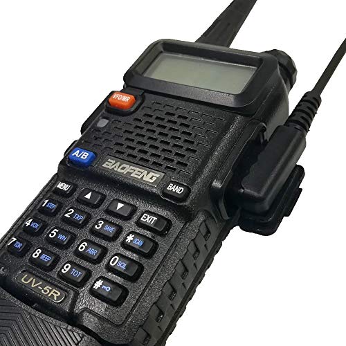 Walkie Talkie Headsets with Mic 2 Pins for Baofeng UV-5R BF-F8HP BF-888S Retevis H-777 Arcshell (10 Packs) - color: 10pcs