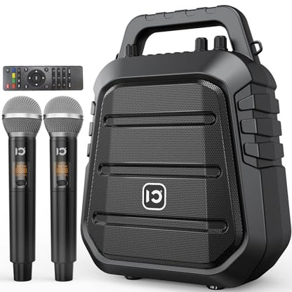 SHIDU 100W Powerful Voice Amplifier with 2 Wireless Microphones