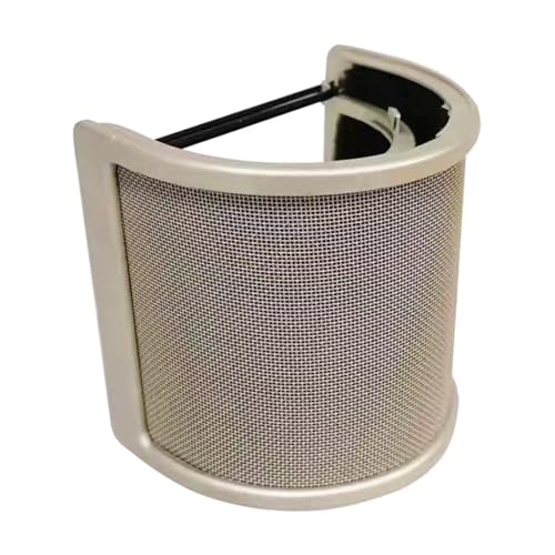 Popping Filter Double Layers Metal Meshing Layer Microphone Windscreen Covers Handheld Micrphone Shield Microphone Acces