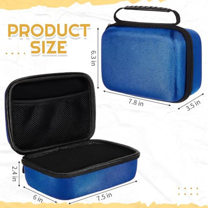 Relaxweex Hard Case with Foam, 7.8 X 6.3 X 3.5 Inch, Blue - color: Blue, size: 7.8 x 6.3 x 3.5 inch