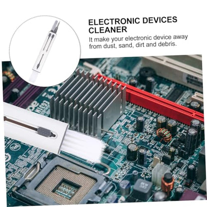 Earphone Cleaning Brush Kit with Hidden Triple Heads, Plastic